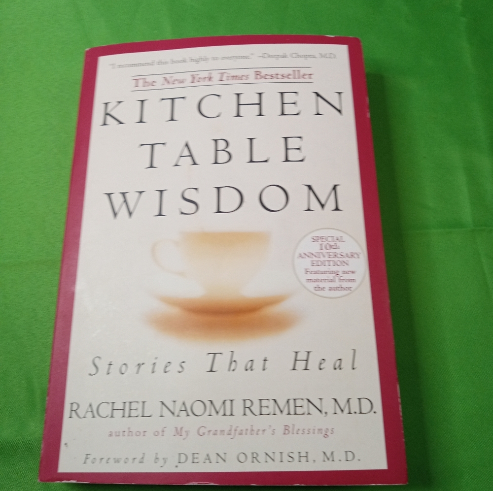 Kitchen Table Wisdom Stories That Heal - Red Cover Edition Hardback Book